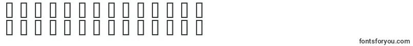 フォントDestructobeamBbBold – アラビア文字